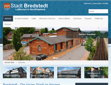 Tablet Screenshot of bredstedt.de